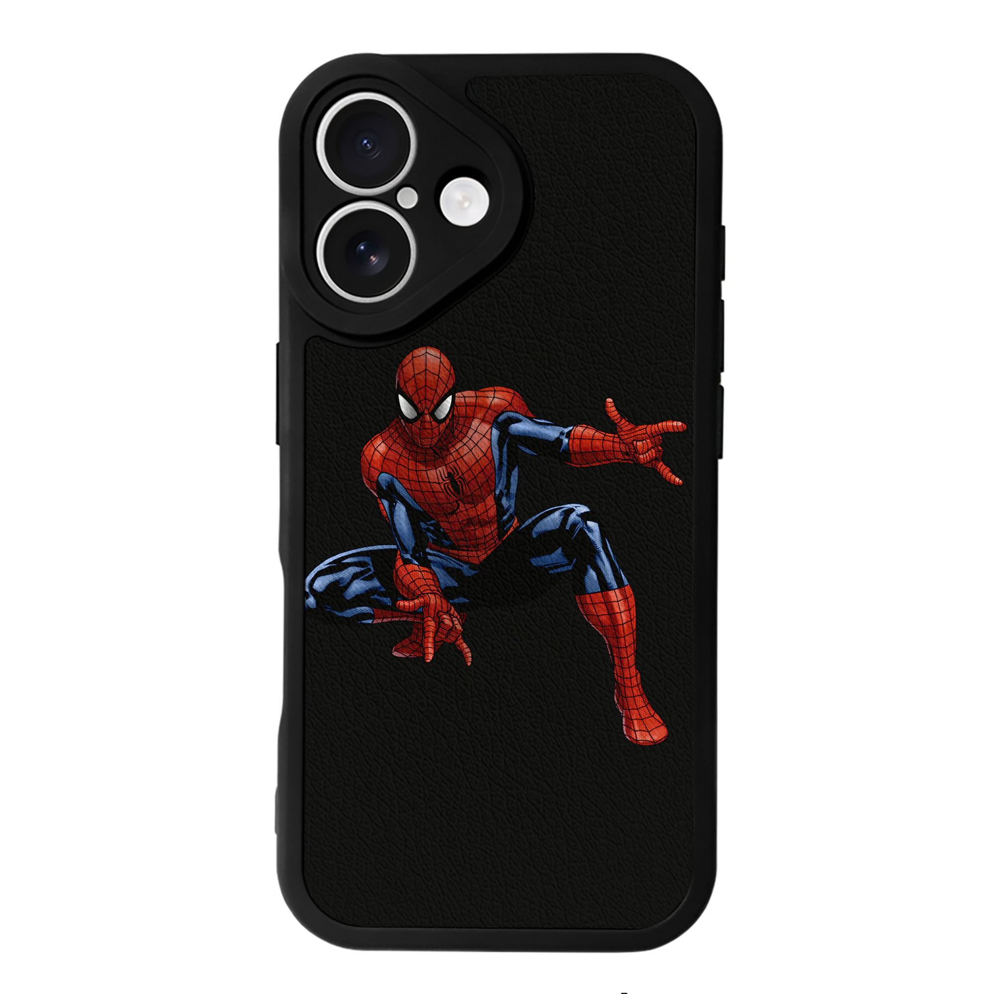 （画像用） アベンジャーズ The Avengers 【iPhone 16シリーズ対応】シリコンスマホケース（レザー調） 材質：シリコン